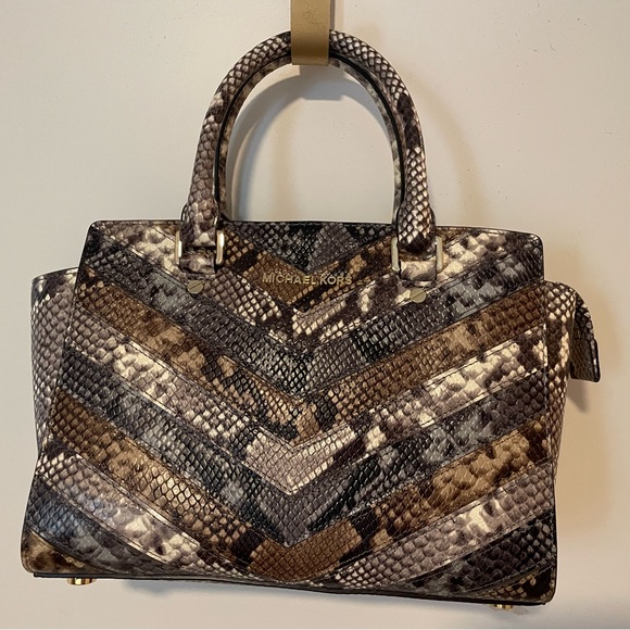 Michael Kors Handbags - Michael Kors snake print handbag